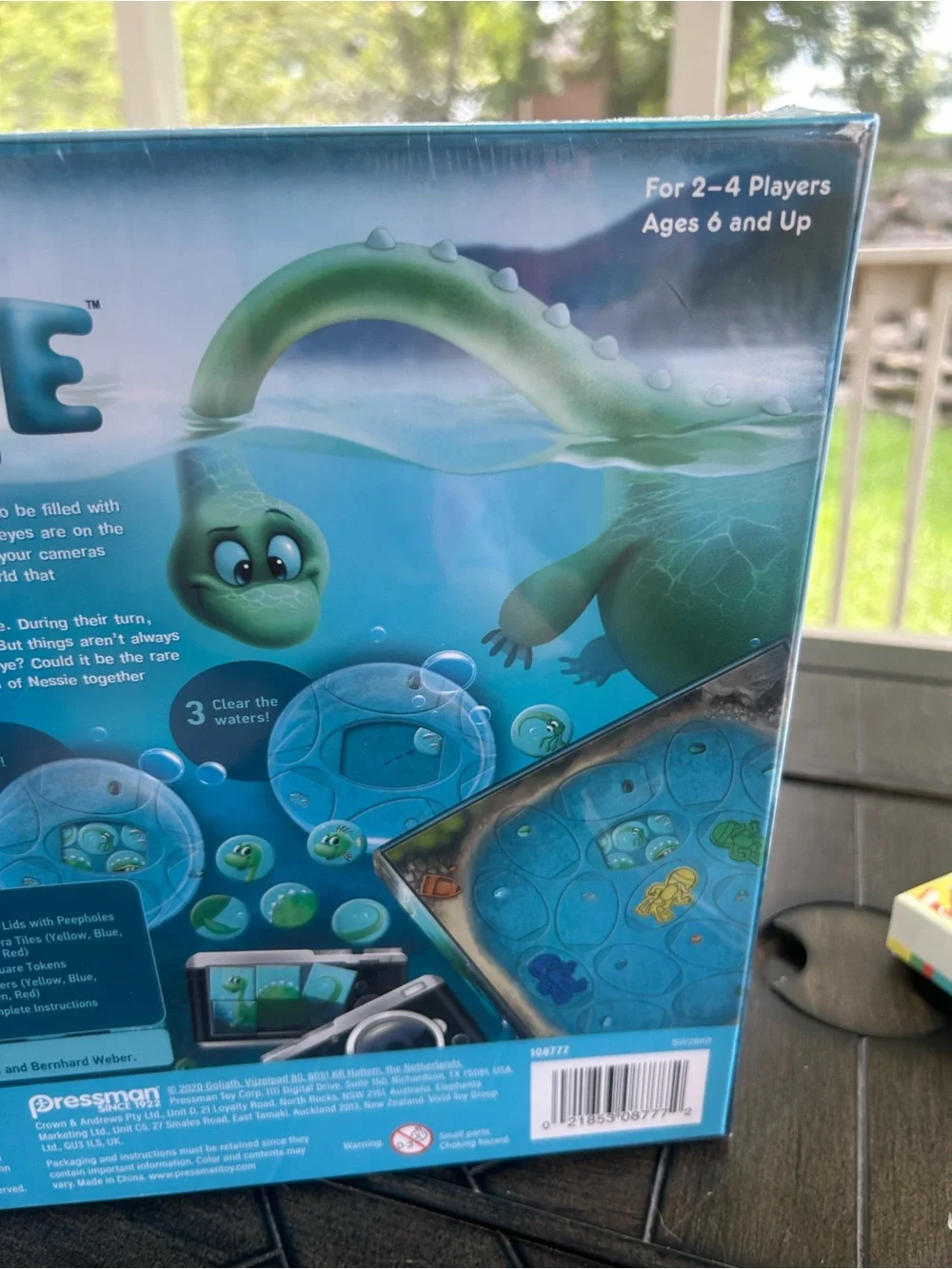 New Finding Nessie The Innovative 3D game of adventure by Pressman gift